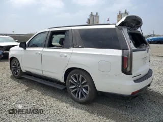 2022 Cadillac Escalade Sport Platinum with VIN 1GYS4GKL9NR192951, listed as a Copart auction lot 58551175 with Not provided miles and Salvage title. Bid and sale history available at DreamBid. Image 2.