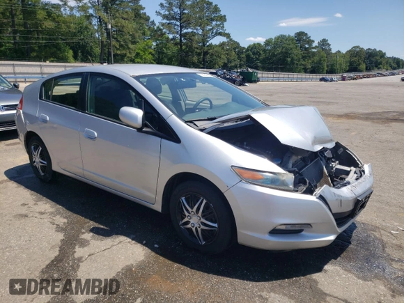 2010 Honda Insight LX with VIN JHMZE2H54AS038923, listed as a Copart auction lot 55747805 with 116,781 mi miles and Salvage title. Bid and sale history available at DreamBid. Image 4.