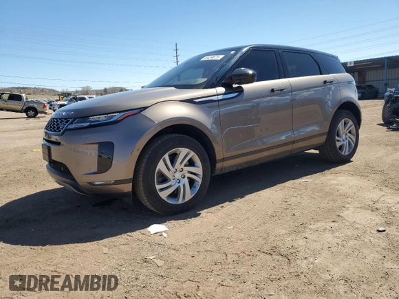 2020 Land Rover Range Rover Evoque S with VIN SALZJ2FX8LH022850, listed as a Copart auction lot 50439675 with 55,283 mi miles and Salvage Title. Bid and sale history available at DreamBid. Image 1.