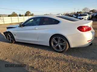 2017 BMW 4 Series 430i with VIN WBA4R7C5XHK895968, listed as a Copart auction lot 44191095 with 77,713 mi miles and Salvage Title. Bid and sale history available at DreamBid. Image 2.