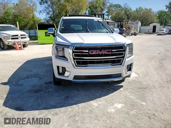 2022 GMC Yukon SLT with VIN 1GKS2BKD7NR324472, listed as a Copart auction lot 49666315 with 0 mi miles and Non Repairable. Bid and sale history available at carsss.com. Image 14.