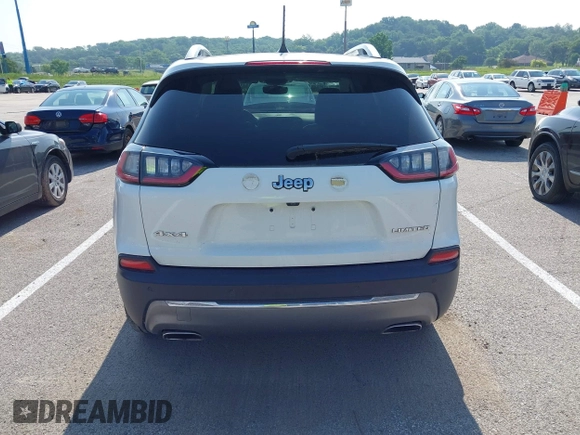 2019 Jeep Cherokee Limited with VIN 1C4PJMDNXKD393171, listed as a IAAI auction lot 42406608 with 57,574 mi miles and . Bid and sale history available at DreamBid. Image 16.