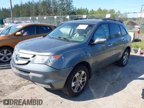 2008 Acura MDX Tech/Pwr Tail Gate with VIN 2HNYD28638H544246, listed as a IAAI auction lot 42096525 with 133,727 mi miles. Bid and sale history available at carsss.com. Image 2.