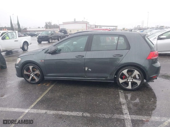 2015 Volkswagen Golf GTI Autobahn with VIN 3VW5T7AU7FM016917, listed as a IAAI auction lot 41566397 with 123,517 mi miles. Bid and sale history available at carsss.com. Image 14.