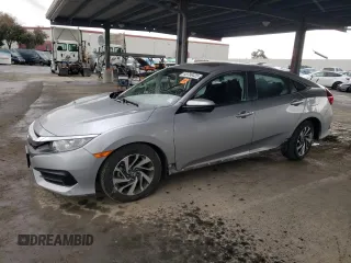 2018 Honda Civic EX с VIN 2HGFC2F76JH538797, выставлен на аукционе Copart как лот 48788425 с пробегом 52 513 миль миль и Списание • Salvage title. История ставок и продаж доступна на DreamBid. Изображение 1.