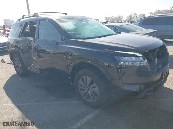 2024 Nissan Pathfinder SV with VIN 5N1DR3BA8RC289408, listed as a IAAI auction lot 41855609 with 11,832 mi miles. Bid and sale history available at carsss.com. Image 1.