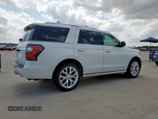 2020 Ford Expedition Platinum with VIN 1FMJU1LT6LEA14931, listed as a Copart auction lot 58579325 with 96,065 mi miles and Salvage title. Bid and sale history available at DreamBid. Image 3.