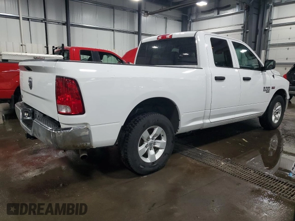 2021 Ram 1500 Tradesman with VIN 1C6RR7FT5MS573727, listed as a Copart auction lot 51271605 with 124,978 mi miles and Salvage title. Bid and sale history available at DreamBid. Image 3.