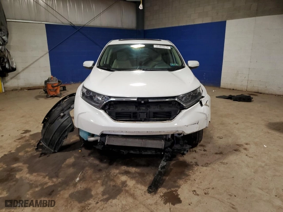 2019 Honda CR-V EX-L with VIN 5J6RW2H85KL026861, listed as a Copart auction lot 52482815 with 57,421 mi miles and Salvage Title. Bid and sale history available at carsss.com. Image 5.