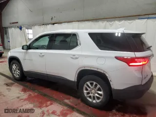 2020 Chevrolet Traverse LS with VIN 1GNEVFKW8LJ146003, listed as a Copart auction lot 44682015 with 66,928 mi miles and Salvage Title. Bid and sale history available at carsss.com. Image 2.