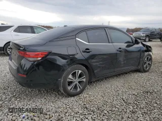 2021 Nissan Sentra SV with VIN 3N1AB8CV9MY296641, listed as a Copart auction lot 84894754 with 59,003 mi miles and Salvage Title. Bid and sale history available at carsss.com. Image 3.