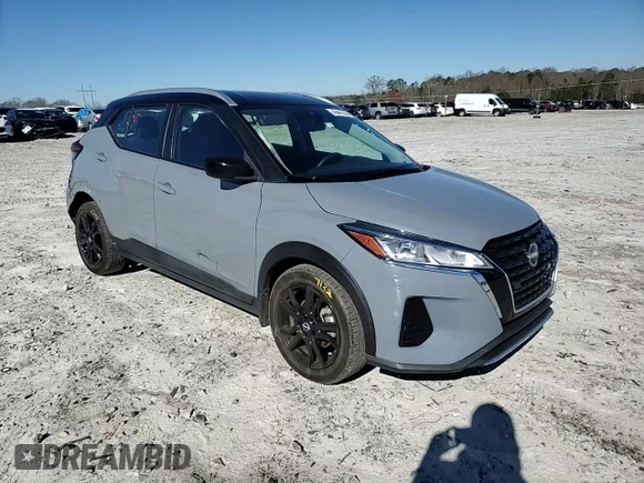 2022 Nissan Kicks SV with VIN 3N1CP5CV9NL508011, listed as a Copart auction lot 49447555 with 51,412 mi miles and Salvage Title. Bid and sale history available at carsss.com. Image 12.