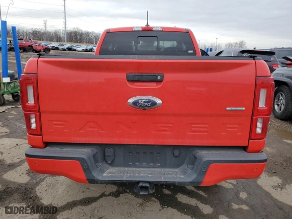2020 Ford Ranger XL with VIN 1FTER1FH1LLA59768, listed as a Copart auction lot 85789834 with 31,185 mi miles and Salvage Title. Bid and sale history available at carsss.com. Image 6.