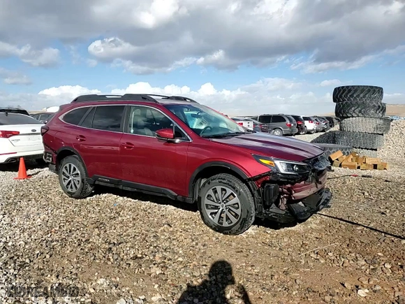 2021 Subaru Outback Premium with VIN 4S4BTAFC2M3162364, listed as a Copart auction lot 43572255 with 62,954 mi miles and Salvage Title. Bid and sale history available at carsss.com. Image 14.