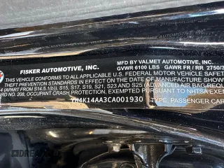 2012 Fisker Karma EcoSport z VIN YH4K14AA3CA001930, wystawiony jako Copart lot #55999355 z przebiegiem 47 417 mil mil oraz Tytuł czysty. Historia ofert i sprzedaży dostępna na DreamBid. Obrazek 10.