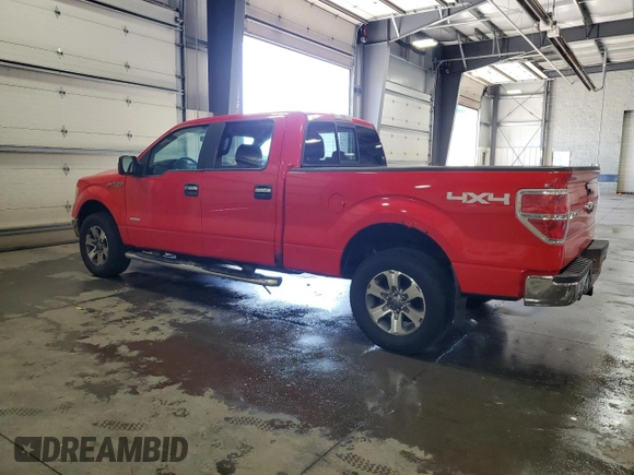 2013 Ford F-150 XL with VIN 1FTFW1ET6DKF10459, listed as a Copart auction lot 55071825 with 184,521 mi miles and Salvage title. Bid and sale history available at DreamBid. Image 2.