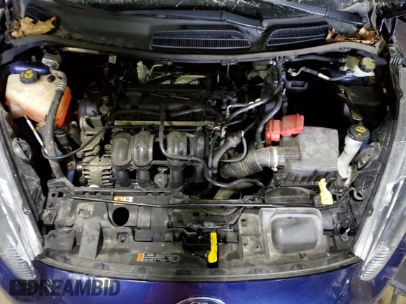 2016 Ford Fiesta SE with VIN 3FADP4EJXGM149308, listed as a Copart auction lot 46860175 with 0 mi miles and Salvage Title. Bid and sale history available at carsss.com. Image 12.