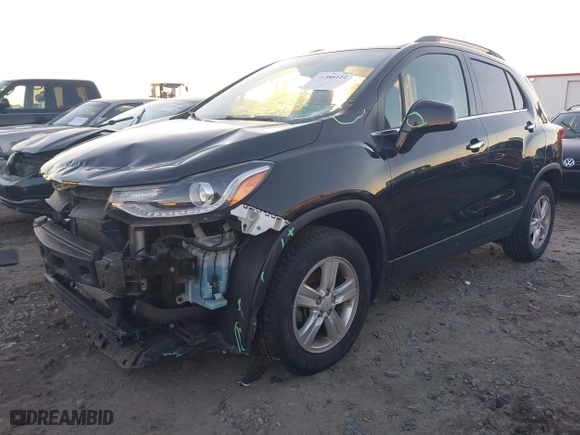 2019 Chevrolet Trax LT with VIN KL7CJPSB2KB897313, listed as a IAAI auction lot 41386111 with 83,355 mi miles. Bid and sale history available at carsss.com. Image 18.