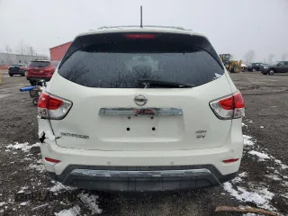 2013 Nissan Pathfinder SV with VIN 5N1AR2MM6DC602310, listed as a Copart auction lot 52416245 with 306,369 mi miles and Clean Title. Bid and sale history available at carsss.com. Image 6.