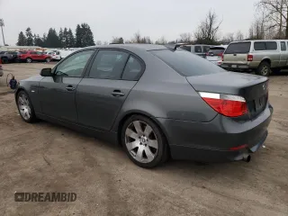 2004 BMW 5 Series 530i with VIN WBANA735X4B813324, listed as a Copart auction lot 88777275 with 142,990 mi miles and Salvage Title. Bid and sale history available at DreamBid. Image 2.