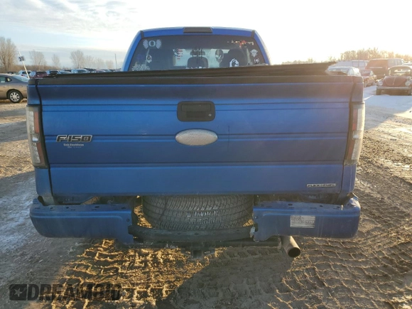 2011 Ford F-150 XL with VIN 1FTEX1EM2BFD04014, listed as a Copart auction lot 42110215 with 154,696 mi miles and Clean Title. Bid and sale history available at carsss.com. Image 6.