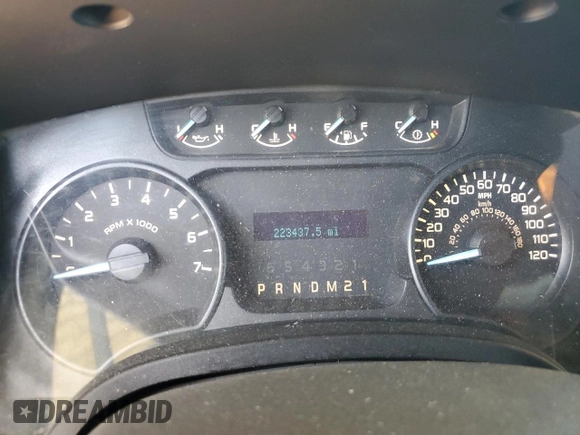 2012 Ford F-150 XL with VIN 1FTFW1CF3CKD74478, listed as a Copart auction lot 74928304 with 223,437 mi miles and Salvage Title. Bid and sale history available at carsss.com. Image 9.