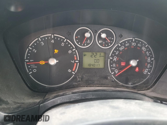 2010 Ford Transit Connect XLT with VIN NM0LS6BN1AT018703, listed as a Copart auction lot 56548575 with 184,017 mi miles and Salvage title. Bid and sale history available at DreamBid. Image 9.