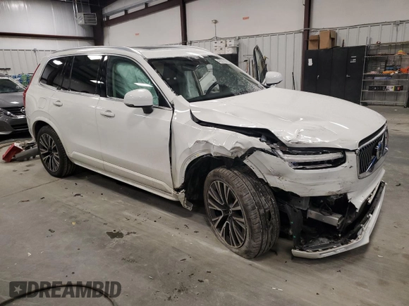 2020 Volvo XC90 Momentum with VIN YV4A22PK2L1546246, listed as a Copart auction lot 42031195 with 24,152 mi miles and Salvage Title. Bid and sale history available at carsss.com. Image 4.