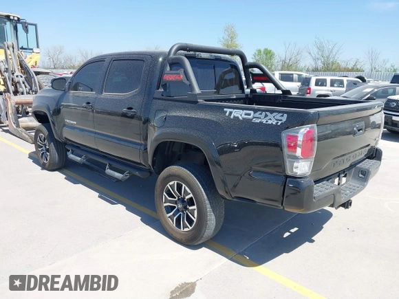 2023 Toyota Tacoma 4WD SR with VIN 3TYCZ5AN0PT110522, listed as a IAAI auction lot 41740128 with 45,115 mi miles. Bid and sale history available at carsss.com. Image 3.