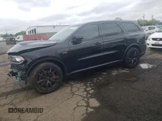2018 Dodge Durango SRT with VIN 1C4SDJGJ4JC132471, listed as a Copart auction lot 58190185 with Not provided miles and Salvage title. Bid and sale history available at DreamBid. Image 1.