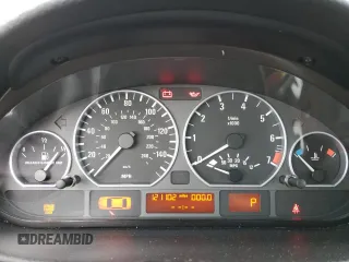 2003 BMW 3 Series 330i with VIN WBAEV53413KM30841, listed as a Copart auction lot 76407924 with 121,102 mi miles and Salvage Title. Bid and sale history available at carsss.com. Image 9.