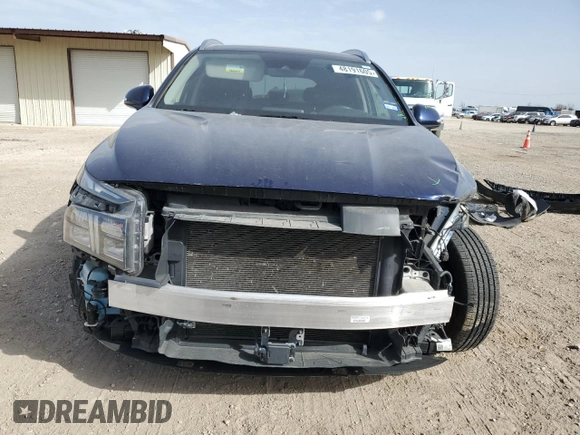 2022 Hyundai Santa Fe SEL with VIN 5NMS3DAJ6NH473438, listed as a Copart auction lot 48191605 with 46,744 mi miles and Salvage Title. Bid and sale history available at carsss.com. Image 5.