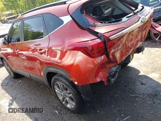 2021 Kia Seltos S with VIN KNDEU2AA1M7159622, listed as a IAAI auction lot 42024814 with 67,670 mi miles and . Bid and sale history available at DreamBid. Image 3.