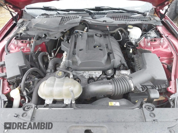 2017 Ford Mustang EcoBoost with VIN 1FA6P8TH7H5332124, listed as a IAAI auction lot 40471105 with 1 mi miles. Bid and sale history available at carsss.com. Image 10.