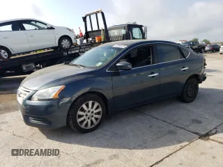 2014 Nissan Sentra S with VIN 3N1AB7AP1EL673735, listed as a Copart auction lot 53940515 with 235,623 mi miles and Salvage Title. Bid and sale history available at DreamBid. Image 1.
