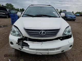2006 Lexus RX 400h with VIN JTJHW31U760017663, listed as a Copart auction lot 58239885 with 195,120 mi miles and Salvage title. Bid and sale history available at DreamBid. Image 5.