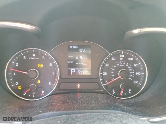 2014 Kia Forte LX with VIN KNAFX4A6XE5082150, listed as a Copart auction lot 45415005 with 95,717 mi miles and Salvage Title. Bid and sale history available at carsss.com. Image 9.