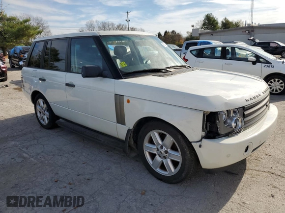 2003 Land Rover Range Rover HSE with VIN SALME11413A120214, listed as a Copart auction lot 78830704 with 145,237 mi miles and Clean title. Bid and sale history available at DreamBid. Image 4.