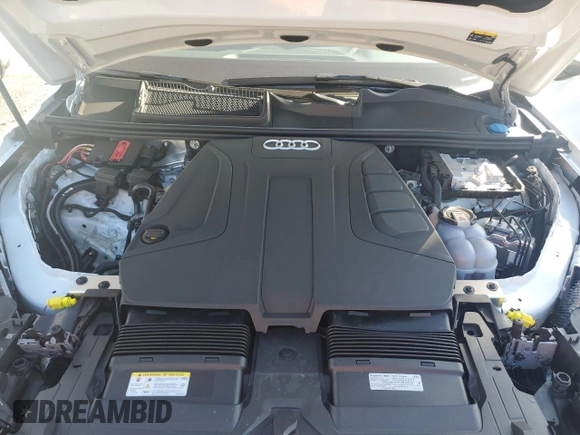 2024 Audi Q7 Premium Plus with VIN WA1LCBF75RD000760, listed as a Copart auction lot 48497635 with 16,419 mi miles and Salvage Title. Bid and sale history available at carsss.com. Image 12.