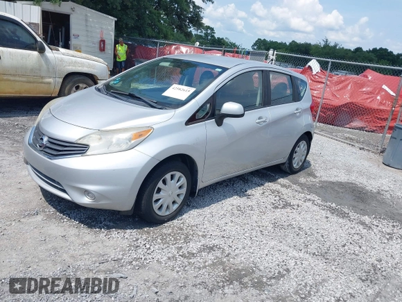 2014 Nissan Note S Plus with VIN 3N1CE2CPXEL354267, listed as a IAAI auction lot 42582615 with 105,182 mi miles and . Bid and sale history available at DreamBid. Image 2.