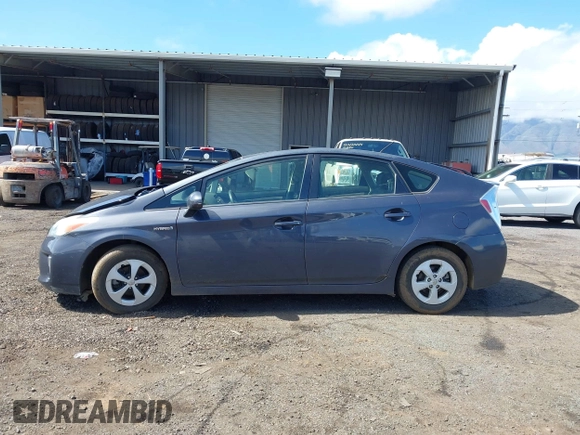 2012 Toyota Prius One with VIN JTDKN3DU3C1541390, listed as a IAAI auction lot 41492260 with 134,530 mi miles. Bid and sale history available at carsss.com. Image 14.
