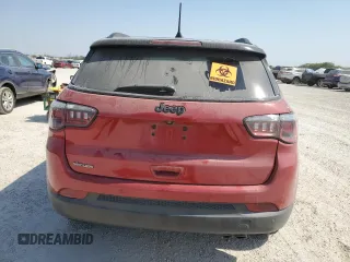 2020 Jeep Compass Altitude with VIN 3C4NJCBB5LT135856, listed as a Copart auction lot 76498864 with Not Provided miles and Salvage Title. Bid and sale history available at carsss.com. Image 6.