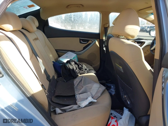 2011 Hyundai Elantra Ltd with VIN KMHDH4AE5BU099465, listed as a IAAI auction lot 41949975 with 80,037 mi miles. Bid and sale history available at carsss.com. Image 8.