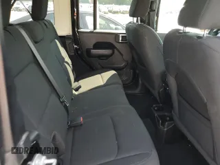 2020 Jeep Wrangler Unlimited Sport Altitude with VIN 1C4HJXDG2LW323502, listed as a Copart auction lot 59716595 with 47,296 mi miles and Salvage title. Bid and sale history available at DreamBid. Image 11.