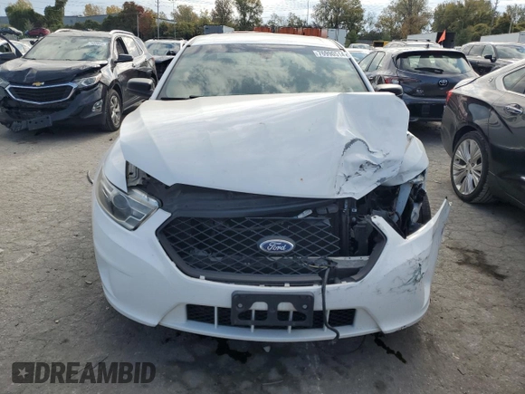 2017 Ford Police Interceptor with VIN 1FAHP2L83HG145067, listed as a Copart auction lot 76990514 with 112,165 mi miles and Salvage title. Bid and sale history available at DreamBid. Image 5.