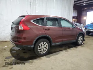 2015 Honda CR-V EX-L with VIN 2HKRM4H78FH675000, listed as a Copart auction lot 52423735 with 128,676 mi miles and Salvage Title. Bid and sale history available at carsss.com. Image 3.