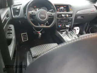 2017 Audi SQ5 Premium Plus with VIN WA1CCAFPXHA076226, listed as a Copart auction lot 83871364 with 42,886 mi miles and Salvage Title. Bid and sale history available at carsss.com. Image 8.