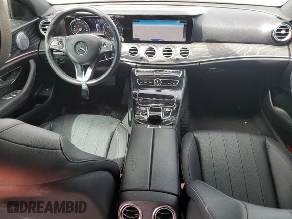 2017 Mercedes-Benz E-Class E 300 Luxury with VIN WDDZF4JB6HA225645, listed as a Copart auction lot 47253185 with 87,148 mi miles and Salvage Title. Bid and sale history available at carsss.com. Image 8.