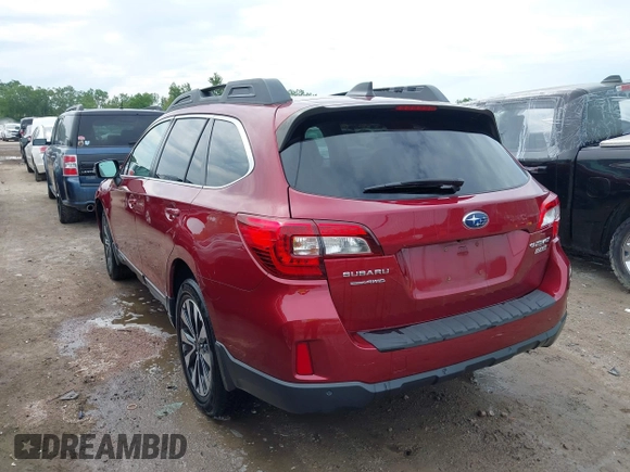2017 Subaru Outback Limited with VIN 4S4BSANC2H3327338, listed as a IAAI auction lot 42504730 with 154,475 mi miles and . Bid and sale history available at DreamBid. Image 3.