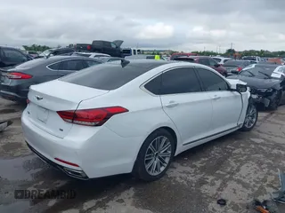 2018 Genesis G80 3.8L z VIN KMHGN4JE2JU238178, wystawiony jako IAAI lot #42063099 z przebiegiem 78 569 mil mil oraz . Historia ofert i sprzedaży dostępna na DreamBid. Obrazek 4.